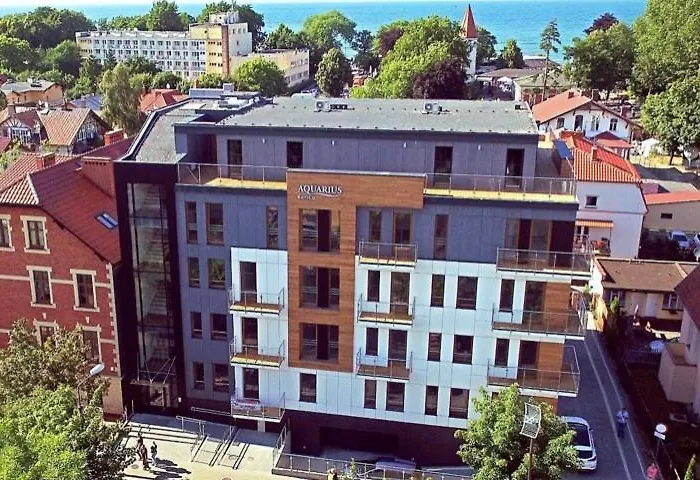 Aquarius Penthouse Lägenhet Ustka